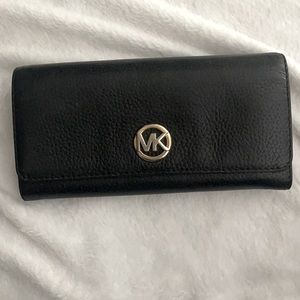 Michael Kors Wallet Black Pebble